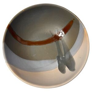 Vintage Raymor Pottery Bowl Alvino Bagni MCM Modern Glaze Ceramic 9.5” 1960’s